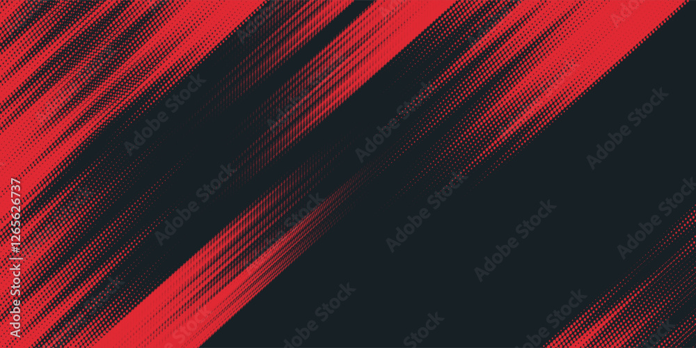 Fototapeta premium Background, contrast red and black color abstract template for business design. Technology style. You can use it for advertising, sports posters, templates, business presentations. Vector illustration