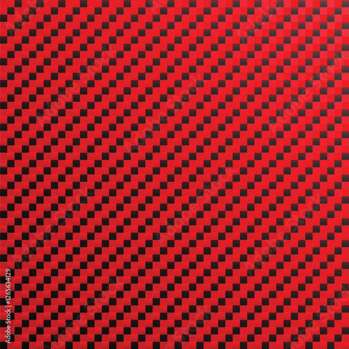 Red carbon Kevlar texture background. Red gradients background. vector illustration template design	
