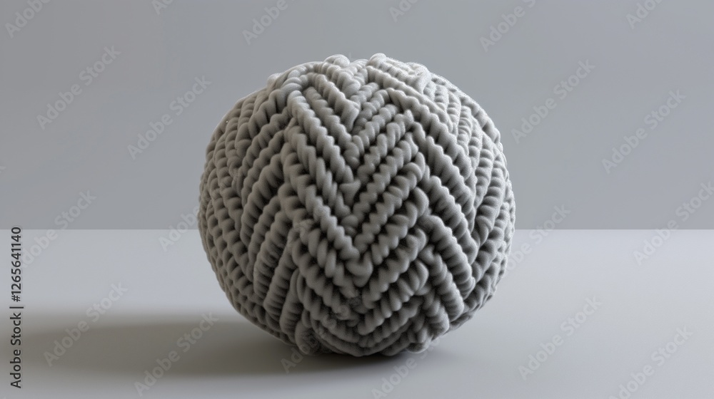 The realistic knit pattern and subtle shadowing emphasize their tactile texture. The realistic knit pattern and subtle shadowing emphasize their tactile texture.