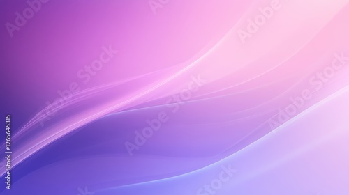 Wallpaper Mural Gentle curves dance across a gradient of soft pastel colors, creating a soothing visual experience. Torontodigital.ca