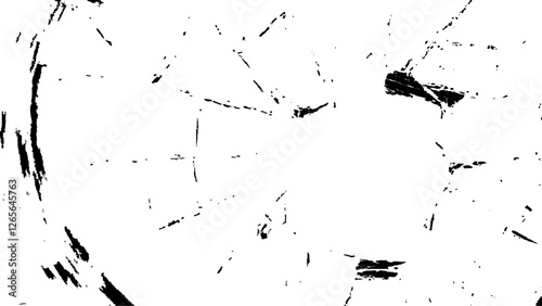 Dust distress grainy grungy effect, distressed backdrop Vector Illustration, Black scratches texture on old damage dirty grainy and scratches Transparent background