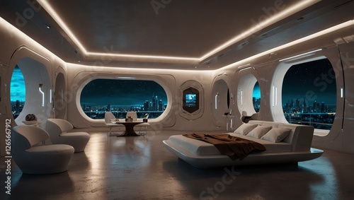 Futuristic Design Interior Room