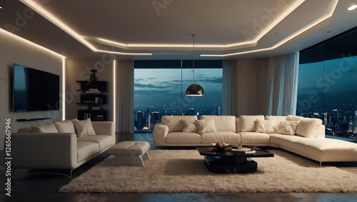 Futuristic Design Interior Room