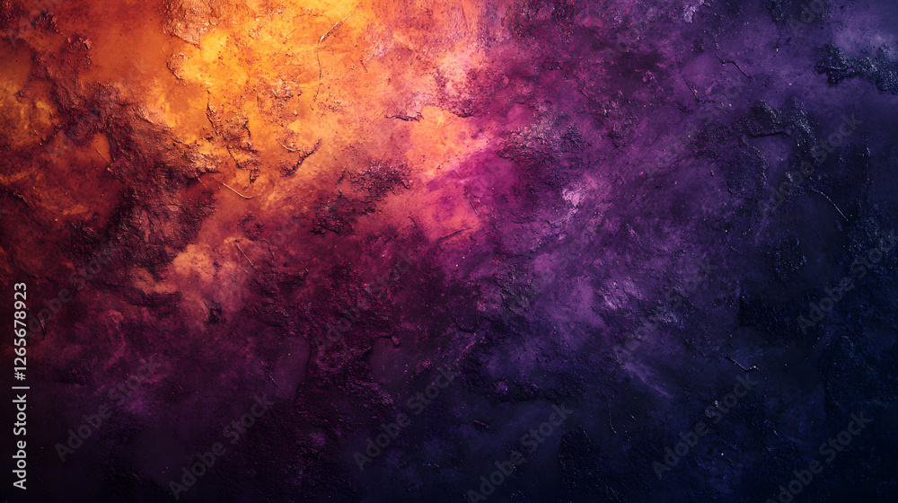 Fototapeta premium Abstract swirling colors of orange, red, and yellow.
