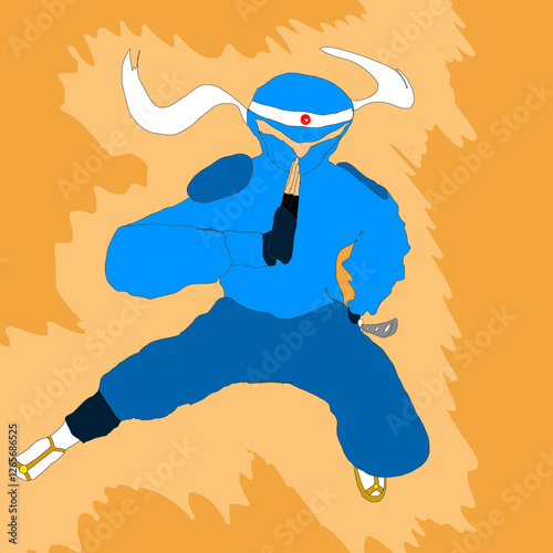 Cuadro en lienzo Blue Ninja : Not Hokage But Hotate
