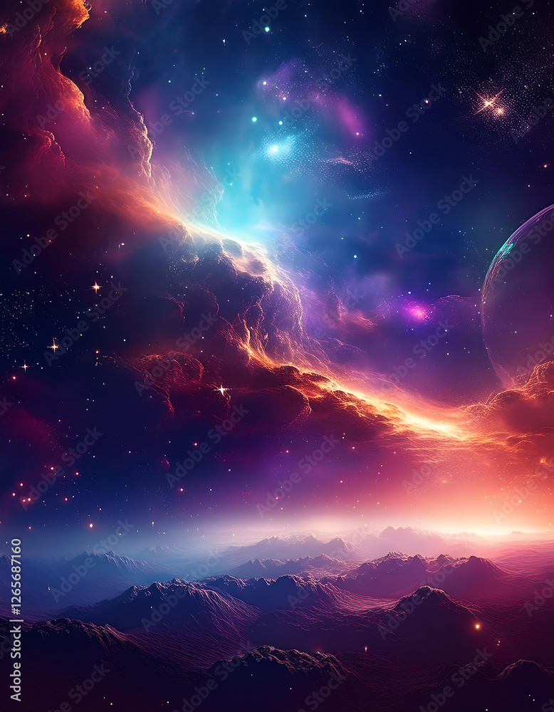 nebula of space nebula of space