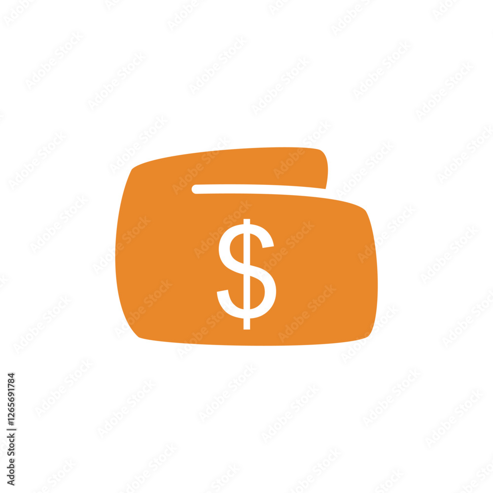 wallet icon, flat style pictogram icon, simple for mobile app ui or ux, sign logo symbol design vector illustration, isolated on white wallet icon, flat style pictogram icon, simple for mobile app ui or ux, sign logo symbol design vector illustration, isolated on white