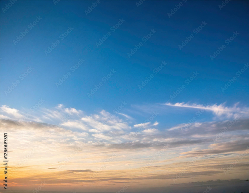 Obraz premium Soft Horizon Gentle Sky