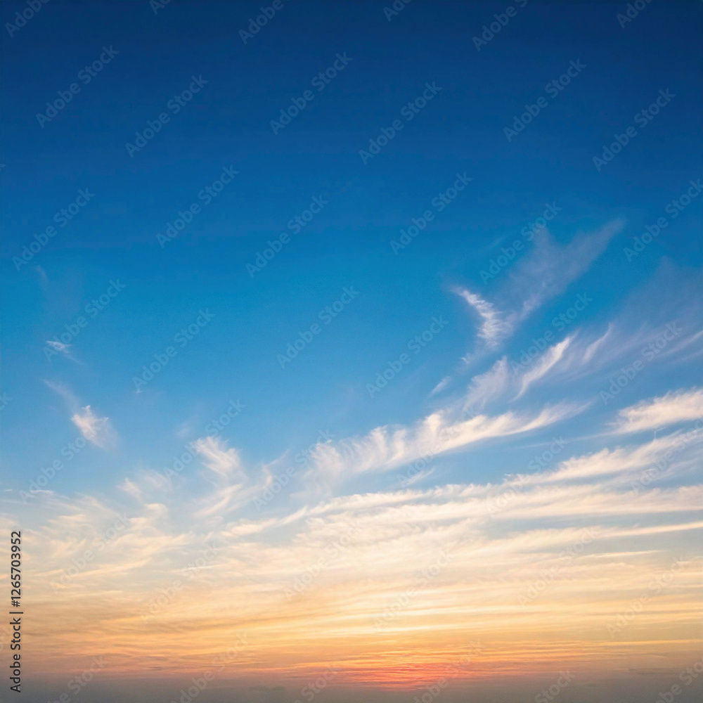 Obraz premium Soft Horizon Gentle Sky