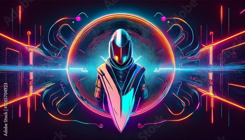 modern new logo or icon suitable as cover or banner

