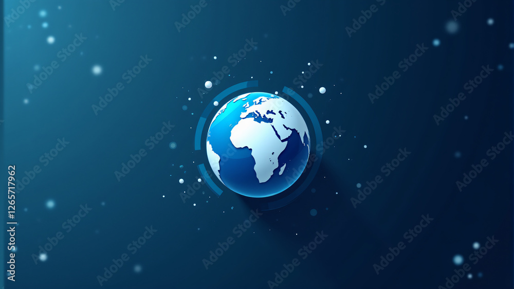 Fototapeta premium Exploring Our Beautiful Planet A Global Journey
