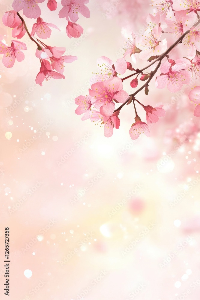 Beautiful cherry blossom flower at full blooming in Spring. Beautiful cherry blossom flower at full blooming in Spring.
