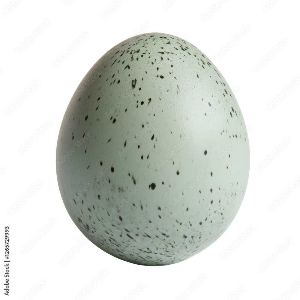 Emu egg on Transparent backgroundsurface with soft lighting and texture Emu egg on Transparent backgroundsurface with soft lighting and texture