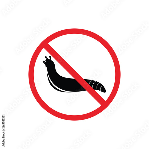 prohibited and dangerous signs. leech danger. it is forbidden to bring leech