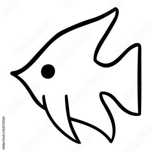 fish line icon
