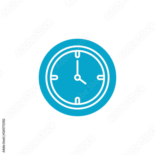 clock icon Simple thin line stroke vector Free Download clock icon Simple thin line stroke vector - GFXLoad