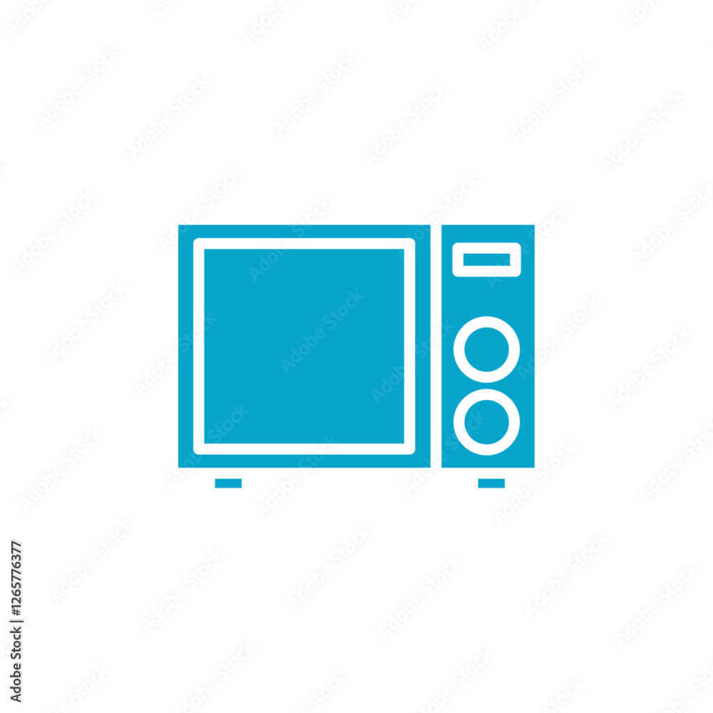 microwave icon Simple thin line stroke vector microwave icon Simple thin line stroke vector