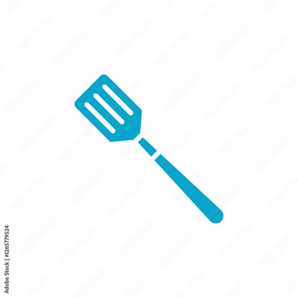 spatula icon Simple thin line stroke vector spatula icon Simple thin line stroke vector
