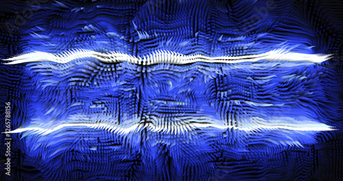 Colorful abstract texture created with Gradient flow and 3D structure imitate the movement of liquid or wind. Vibrant colors, volumetric waves and digital noise create a sense of depth and dynamics. I