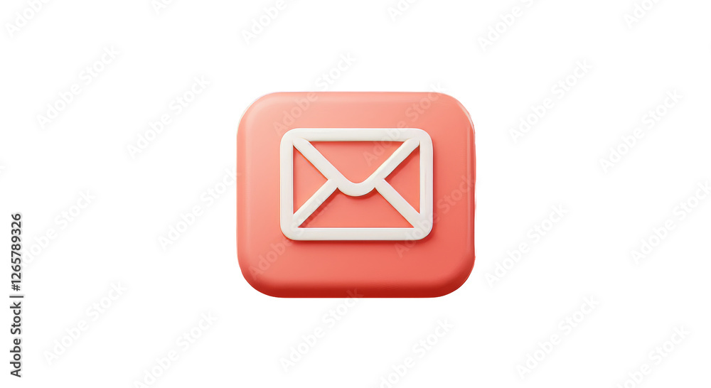 3d E-mail Envelope icon Isolated on transparent , PNG 3d E-mail Envelope icon Isolated on transparent , PNG