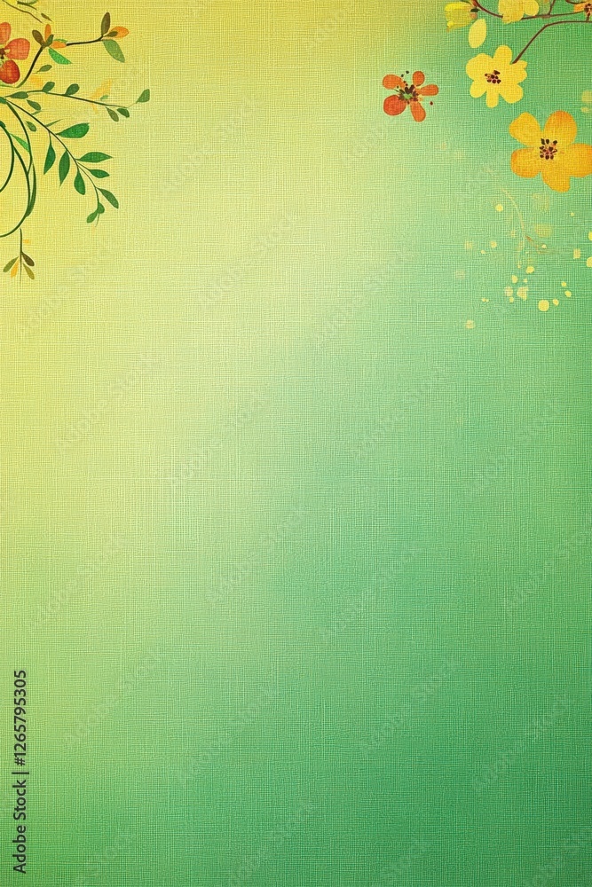 Beautiful background template made of Spring flowers. Beautiful background template made of Spring flowers.