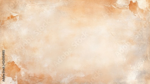 A textured background featuring warm beige tones with subtle hints of orange, this image is ideal for use in design projects, invitations, or as a backdrop for presentations and social media posts,