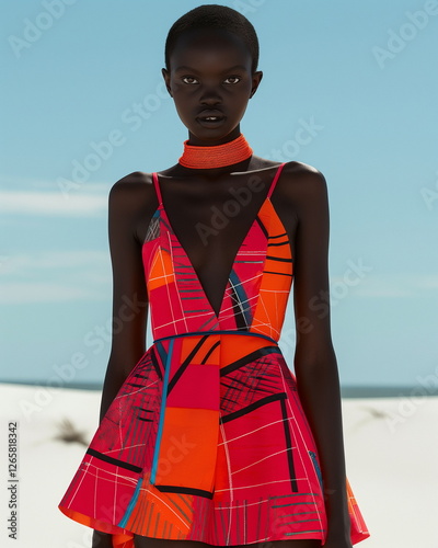 full-length front view bright colors and paints A _041