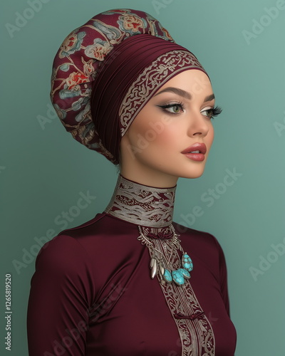 full-length front view bright colors and paints A _060