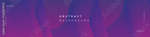 Gradient purple luxury lines linkedin banner