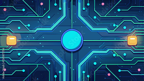circuit board background