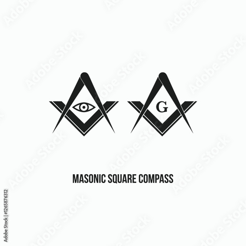 Masonic Square Compass Freemason Religion