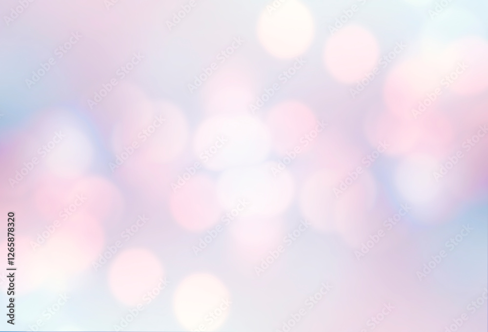 Fototapeta premium Beautiful defocused pink blue violet background, glowing lights texture, abstract bokeh.Soft romantic blur.
