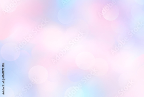 Pink blue defocused pastel texture, spring bokeh background, winter backdrop.
