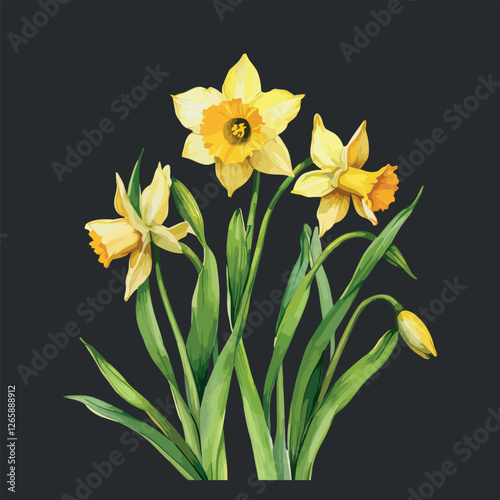 Cheerful Daffodil Blooms to Light Up Any Celebration