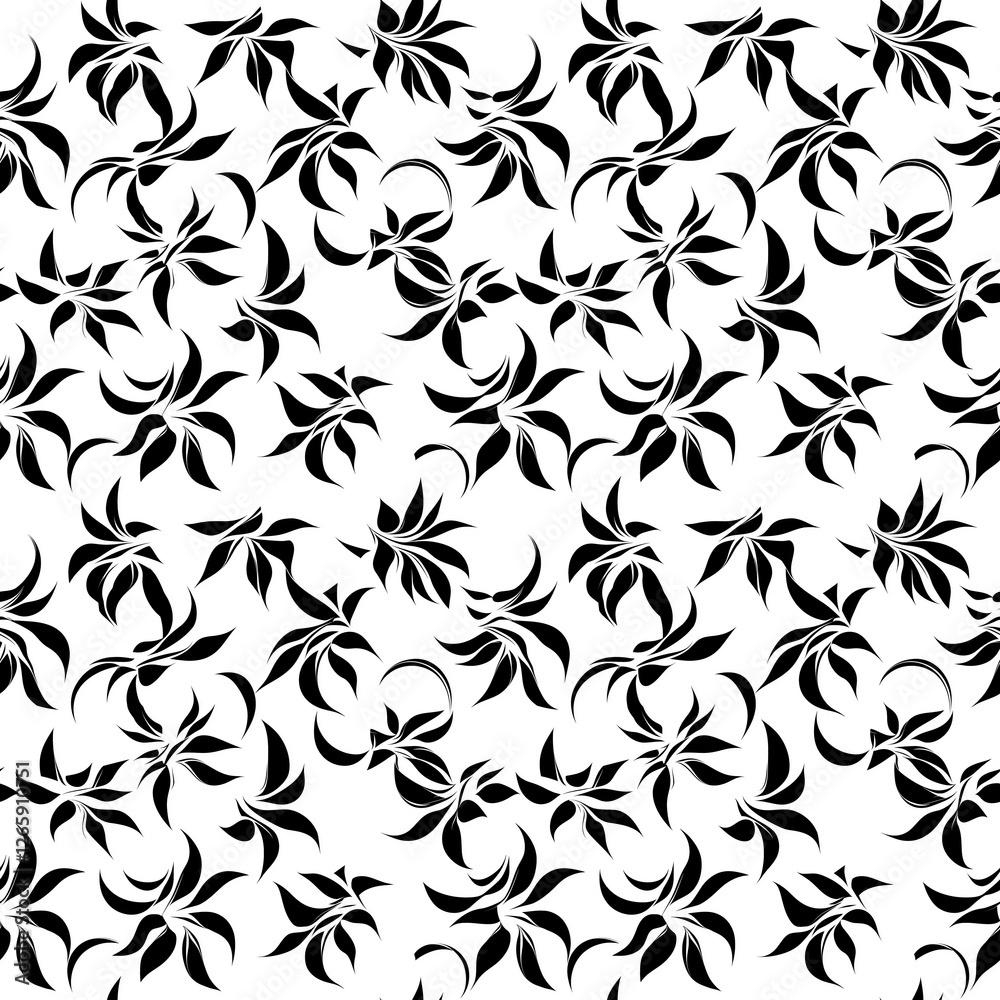 Fototapeta premium Repeating diagonally on a white background