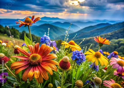 Macro Photography: Shenandoah National Park Skyline Drive Wildflower Bloom photo