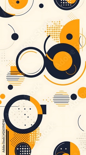 abstract background with circles