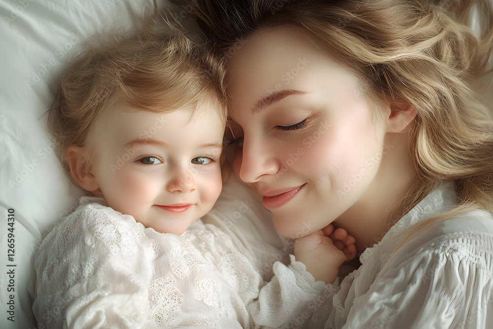Joyful Laughter: A Heartwarming Moment Between Mother and Child Joyful Laughter: A Heartwarming Moment Between Mother and Child