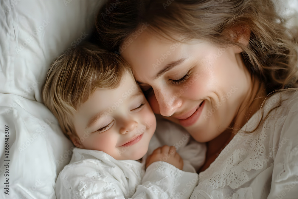 Joyful Laughter: A Heartwarming Moment Between Mother and Child Joyful Laughter: A Heartwarming Moment Between Mother and Child