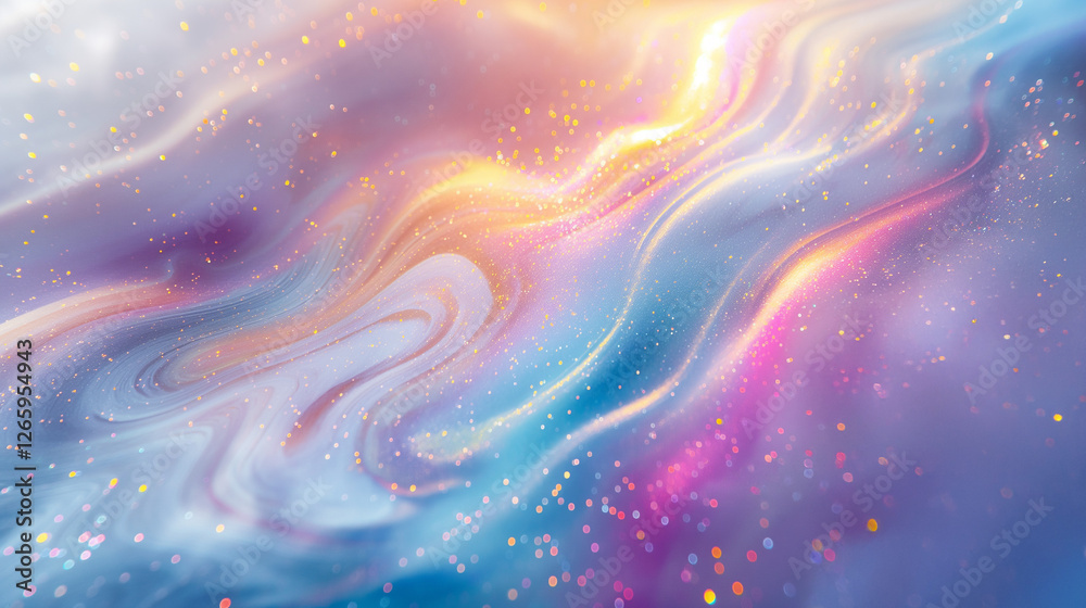 Dreamy fluid abstract background with shimmering pastel waves, perfect for digital art, branding, and futuristic design concepts Dreamy fluid abstract background with shimmering pastel waves, perfect for digital art, branding, and futuristic design concepts