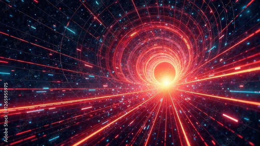 Screensaver. Background. Abstract. Hypnotic multi-colored broken lines flow forward like moving rays of light, imitating the speed of Venus and endless energy in cosmic beauty. Screensaver. Background. Abstract. Hypnotic multi-colored broken lines flow forward like moving rays of light, imitating the speed of Venus and endless energy in cosmic beauty.