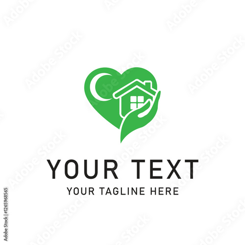 Compassionate home care logo design