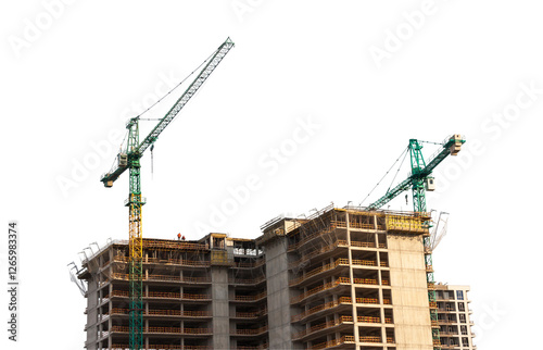 Construction of the buildings