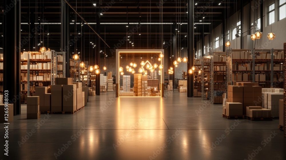 Warehouse of Futuristic Technology Retail: Visualization and Digitalization of Industry 4.0 Process for Goods Analysis Warehouse of Futuristic Technology Retail: Visualization and Digitalization of Industry 4.0 Process for Goods Analysis