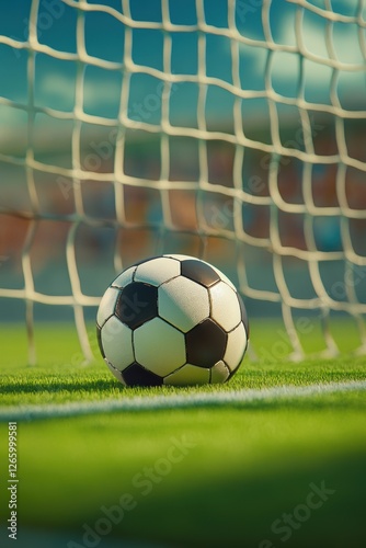 People playing soccer game in field.