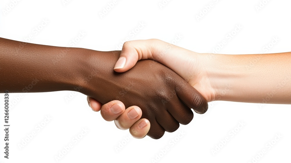 Diverse Hands Shaking Together in Unity and Collaboration Concept Diverse Hands Shaking Together in Unity and Collaboration Concept