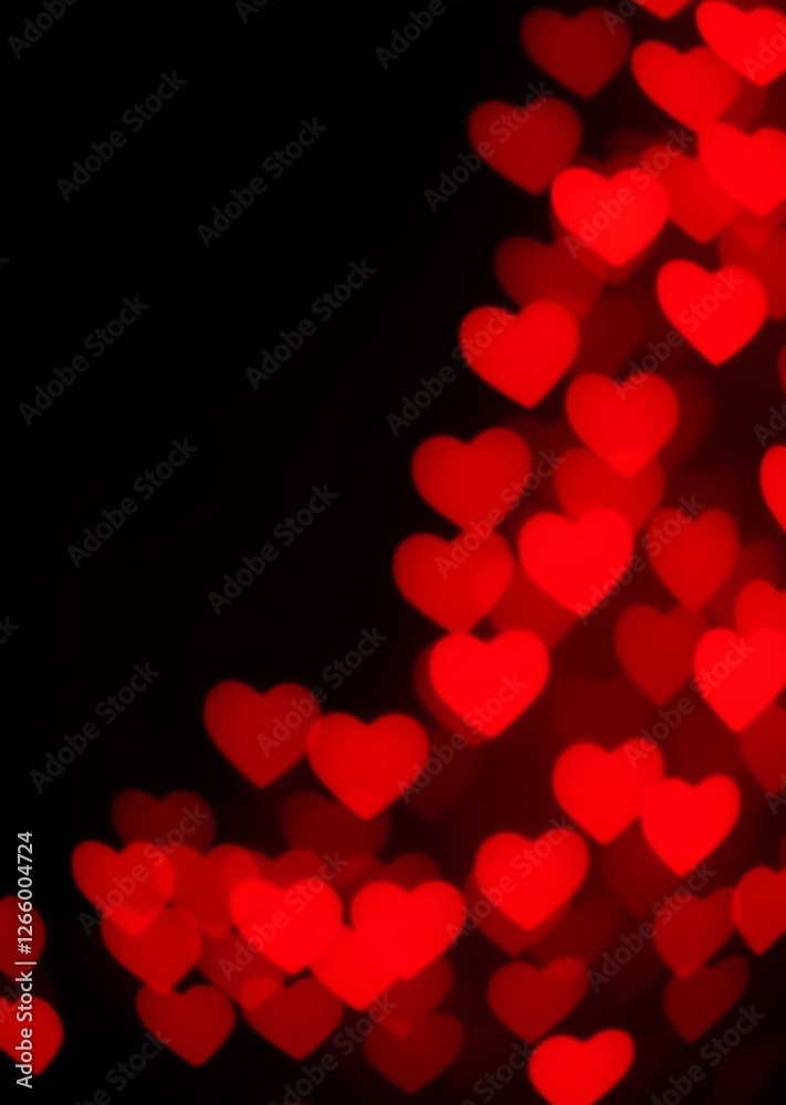 Black background with bright red warm heart shaped bokeh lights holiday valentines day background ideal to layer with any design horizontal bokeh red bokeh abstract background glow design light textur Black background with bright red warm heart shaped bokeh lights holiday valentines day background ideal to layer with any design horizontal bokeh red bokeh abstract background glow design light textur