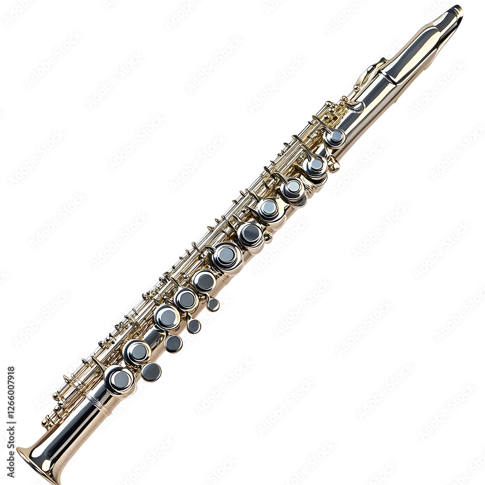 Obraz premium flute on transparent background