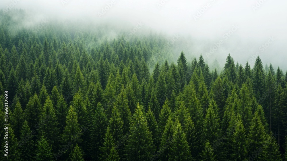 Misty Mountain Forest View Misty Mountain Forest View