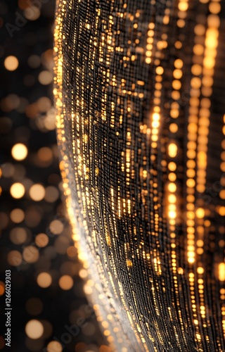 Ultra-Realistic Binary Code Icon with Hyper-Detailed Elements